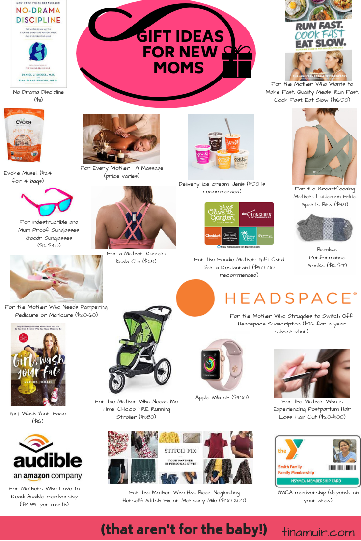 Finding gifts for new moms that are not for baby can be difficult, but here are some ideas, some under $20 to treat your new mama a present for the holidays.